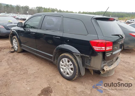 2014 Dodge Journey American Value Pkg/Se z USA, uszkodzony, nr VIN 3C4PDCAB1E1214316